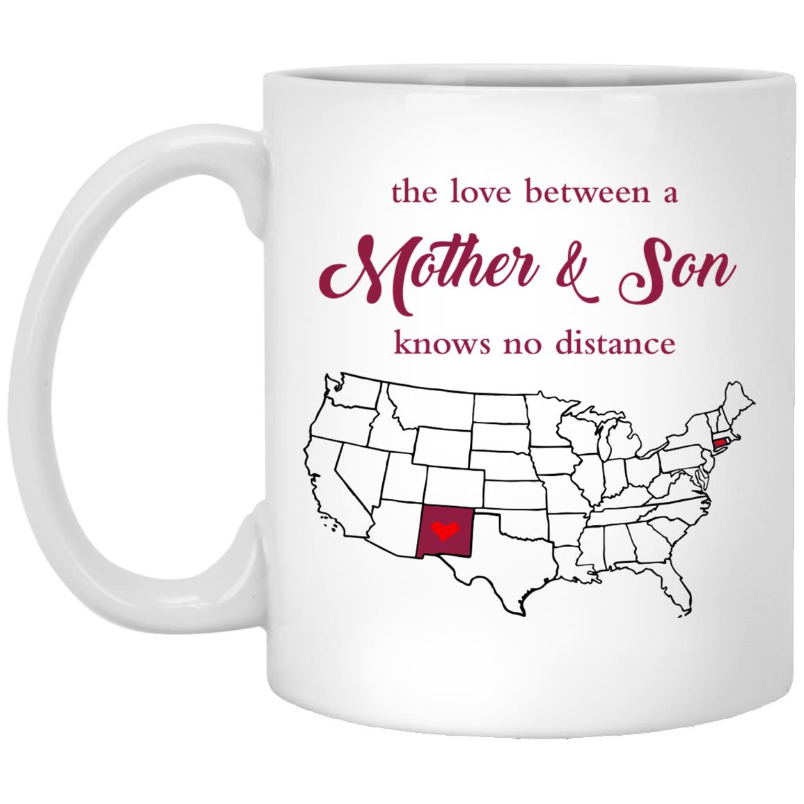 Connecticut New Mexico The Love Between Mother And Son Mug - Mug Teezalo