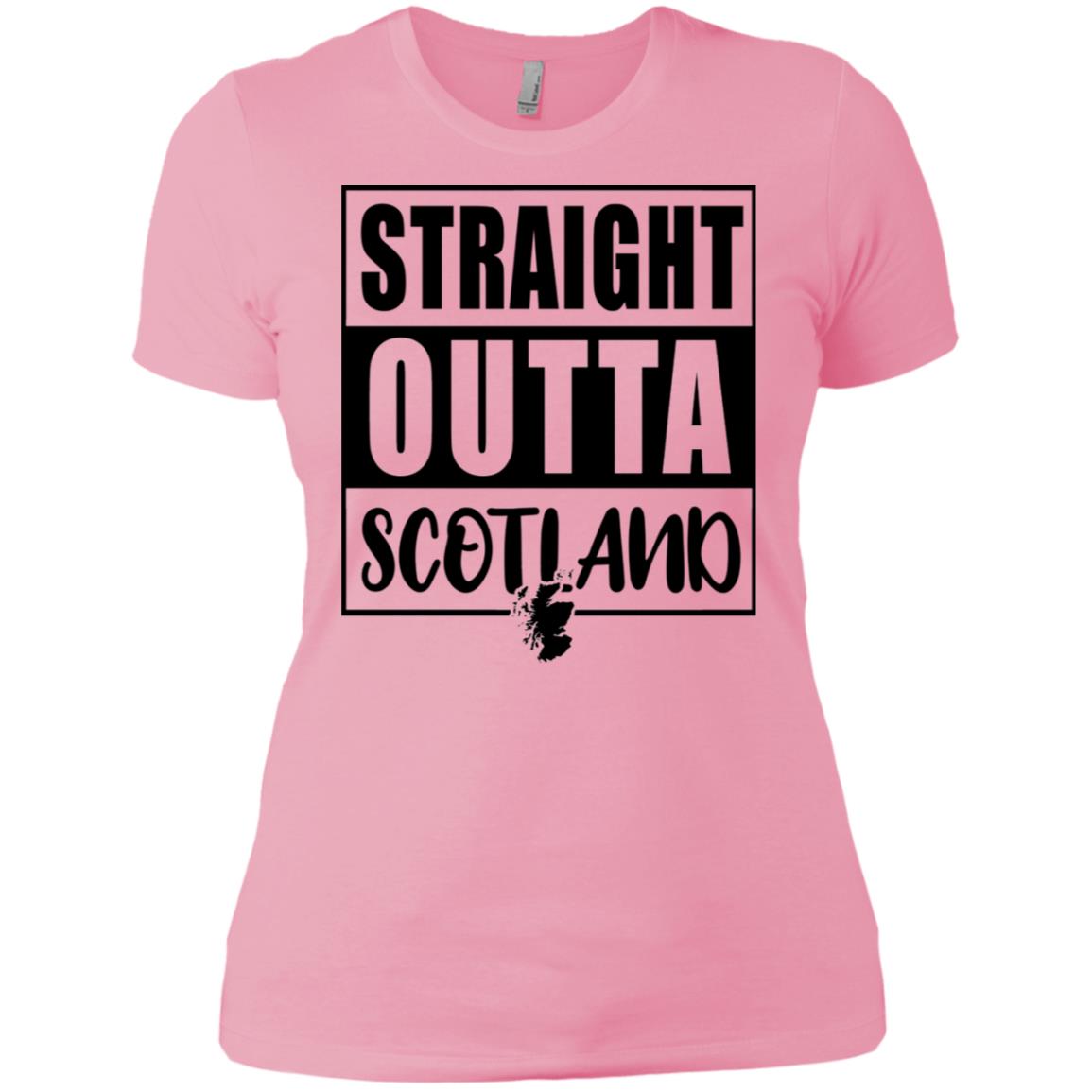 Straight Outta Scotland T-Shirt - T-shirt Teezalo