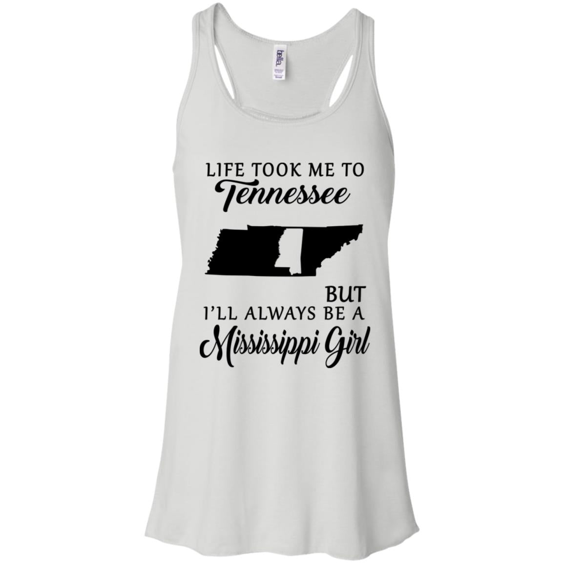 Mississippi Girl Life Took Me To Tennessee T-Shirt - T-shirt Teezalo