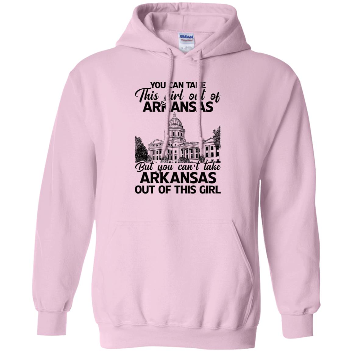 You Can't Take Arkansas Out Of This Girl T-Shirt - T-shirt Teezalo