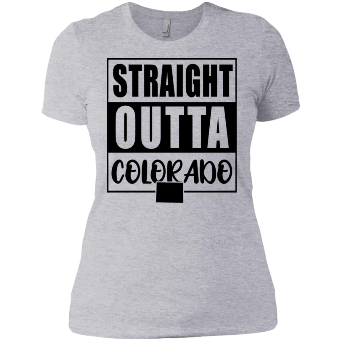 Straight Outta Colorado T-Shirt - T-shirt Teezalo