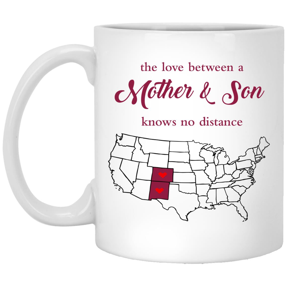 Colorado New Mexico The Love Between Mother And Son Mug - Mug Teezalo