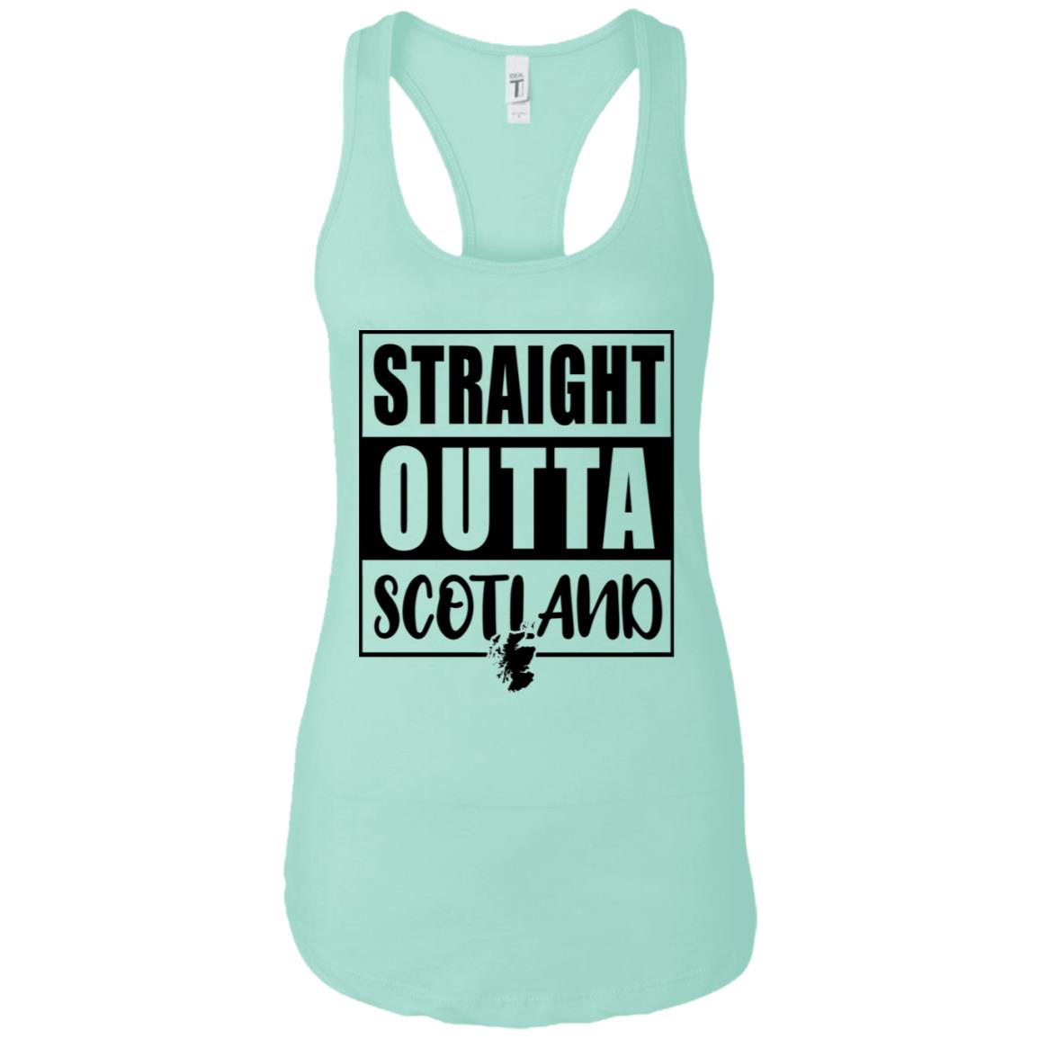 Straight Outta Scotland T-Shirt - T-shirt Teezalo