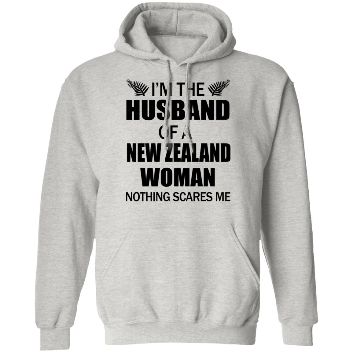 I'm The Husband Of A New Zealand Woman T-Shirt - T-shirt Teezalo