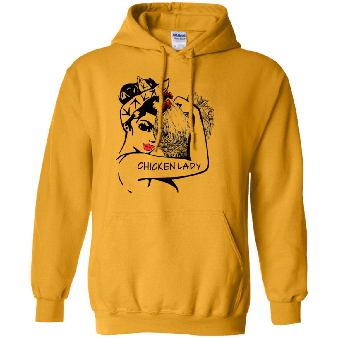 Chicken Lady Hoodie - Hoodie Teezalo