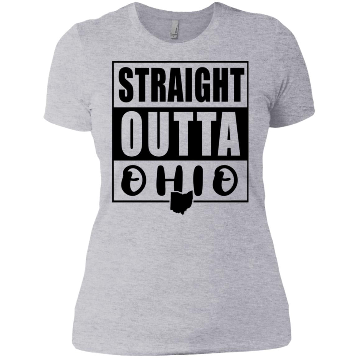 Straight Outta Ohio T-Shirt - T-shirt Teezalo