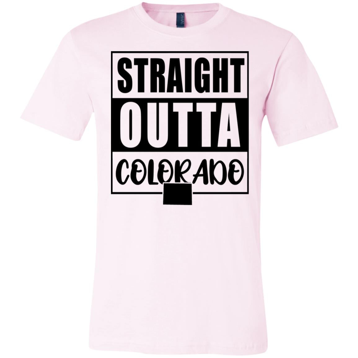 Straight Outta Colorado T-Shirt - T-shirt Teezalo