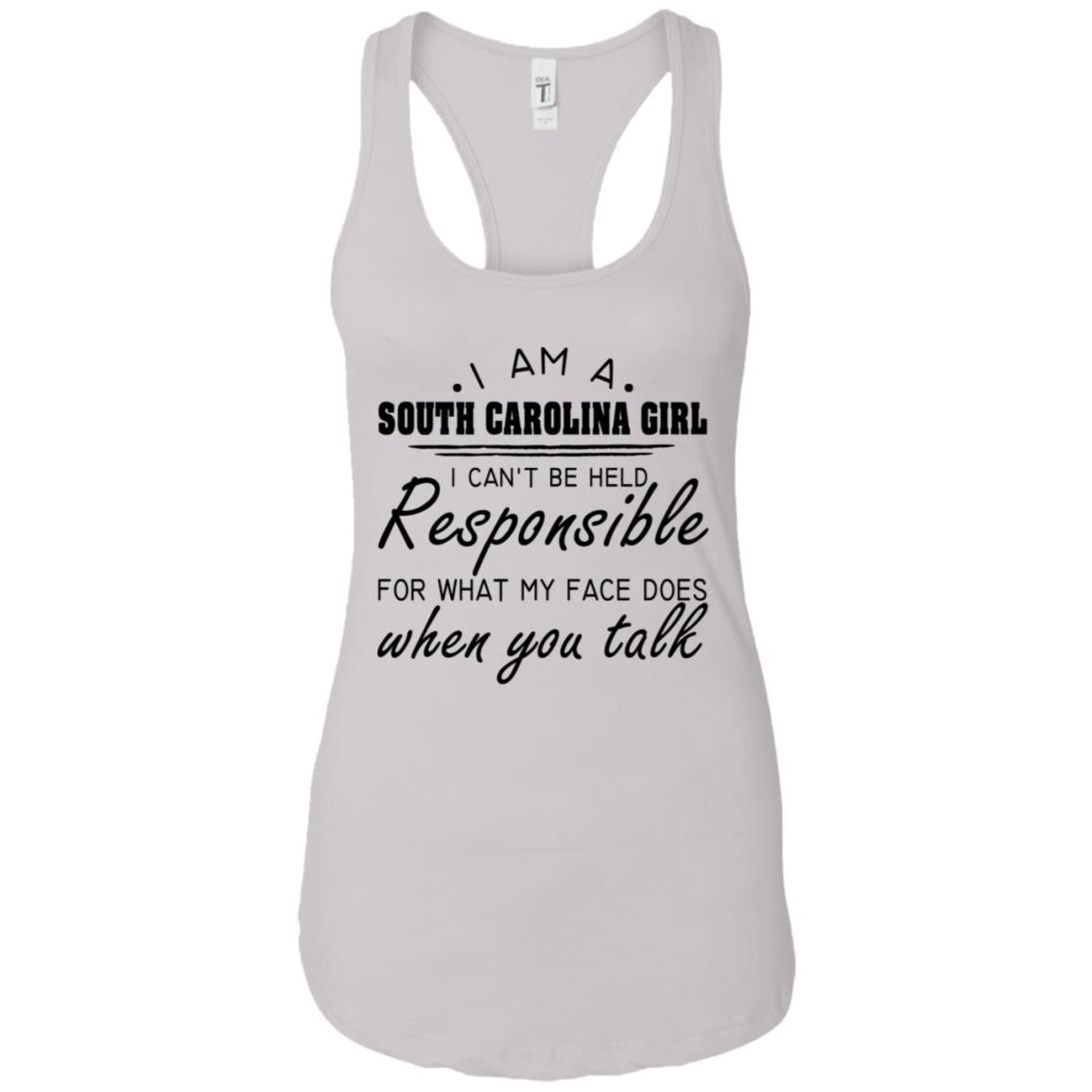 South Carolina Girl I Can't Be Held Resposible T Shirt - T-shirt Teezalo