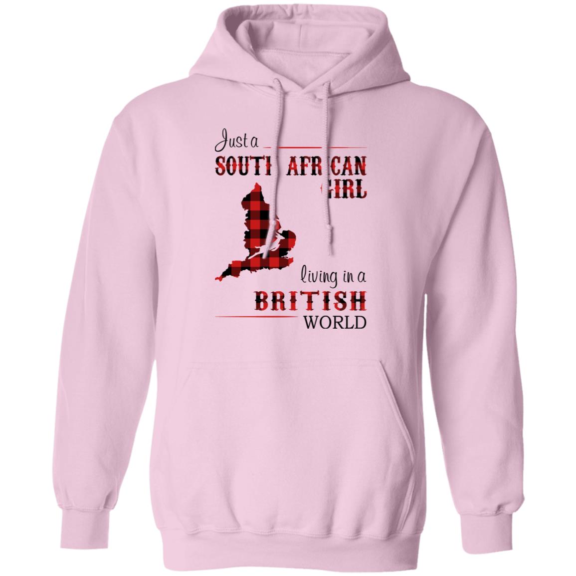 South African Girl Living In British World T-Shirt - T-shirt Teezalo