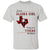 Just An Alaska Girl Living In A Texas World T-shirt - T-shirt Born Live Plaid Red Teezalo