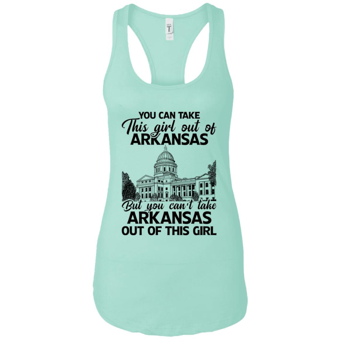 You Can't Take Arkansas Out Of This Girl T-Shirt - T-shirt Teezalo