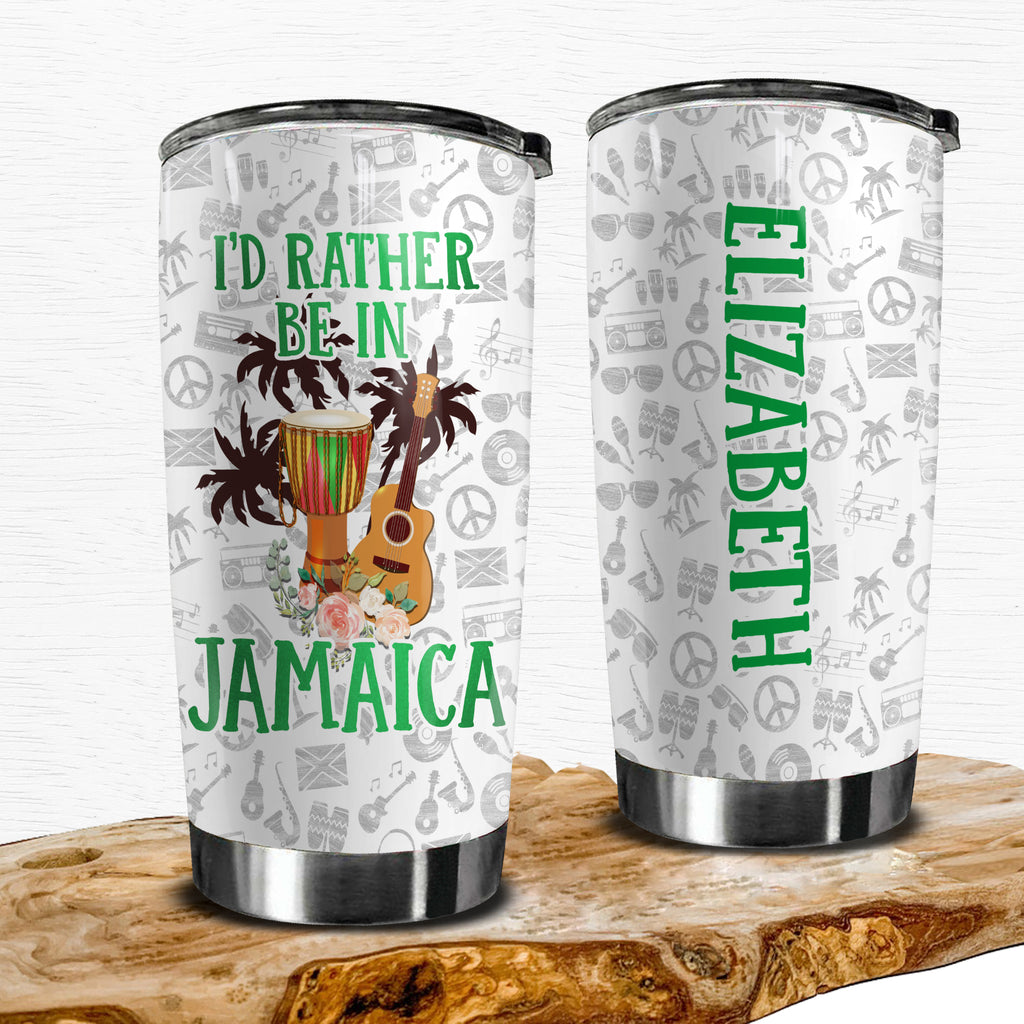 Jamaican Girls Are Sunshine Personalized Tumbler - Teezalo