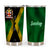 Jamaica Tumbler Symbol And Flag Personalized 20z Steel Cup