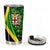 Jamaica Flag Coat Of Arms Symbols Personalized Tumbler - Tumbler Born Teezalo