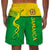 Jamaica Colorful Symbols Pride Jamaican Men's Beach Short