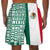 Mexico With A Half And A Half Word Men's Beach Short