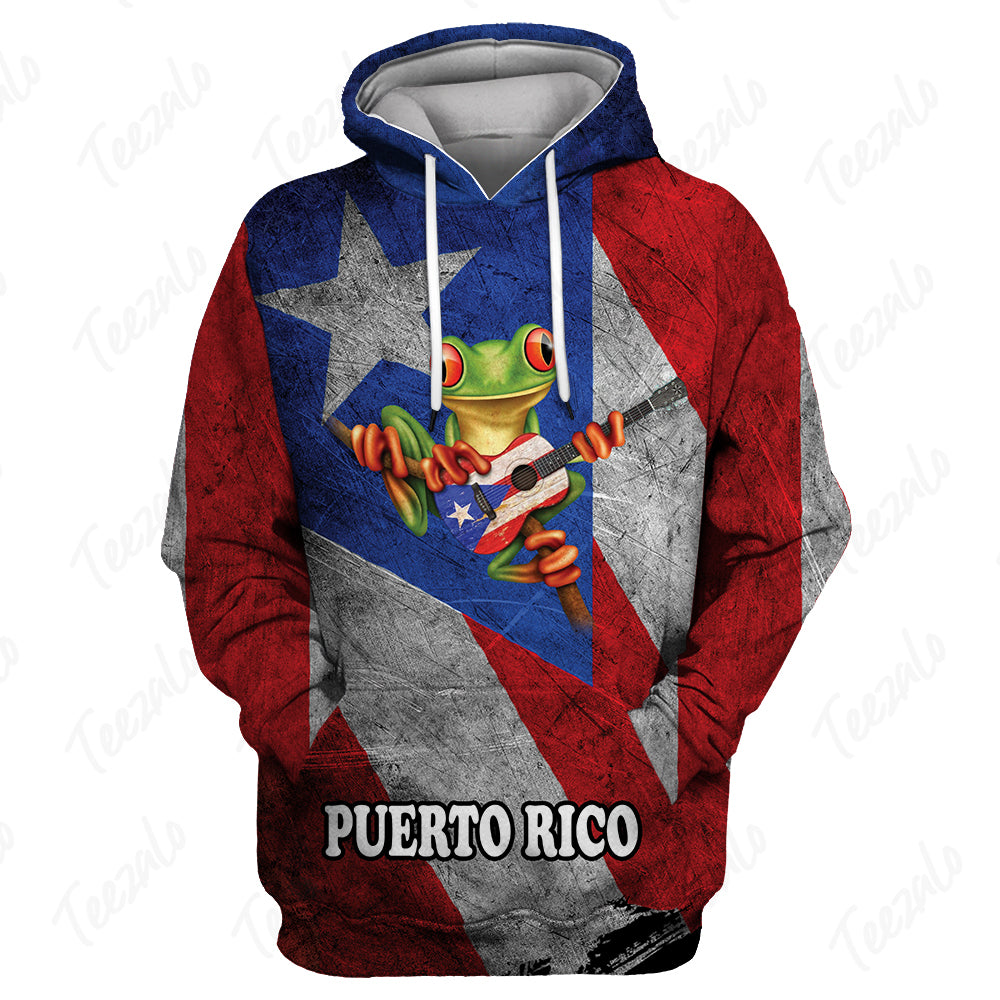 Puerto Rico Puerto Rican Flag Pride Personalized Hoodie