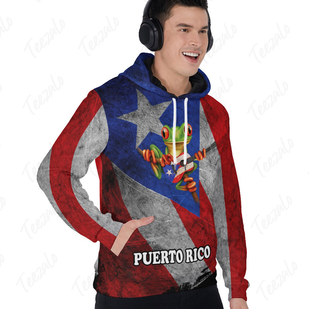 Puerto Rico Puerto Rican Flag Pride Personalized Hoodie