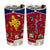 Texas Symbols Flag Personalized Tumblers Stainless Steel