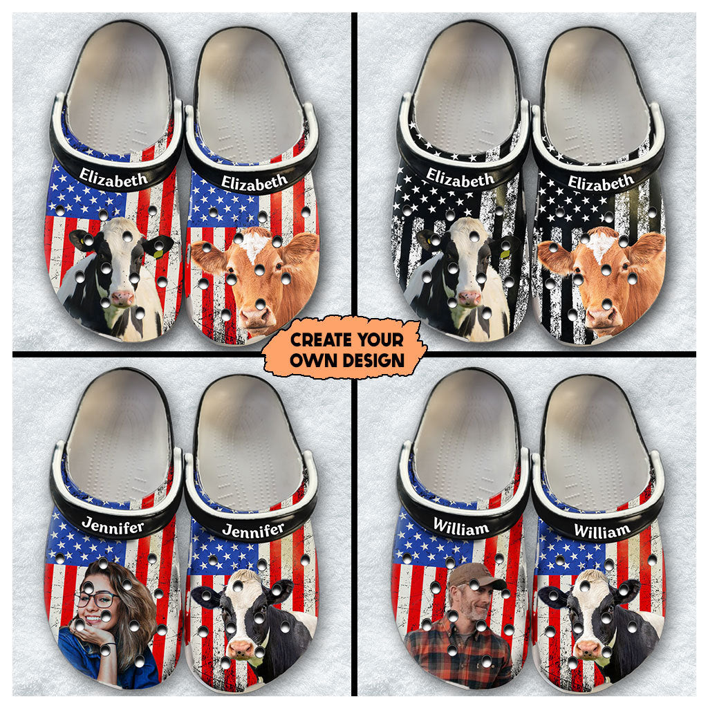 Personalized Pet Cat Dog Face Clogs Shoes - Teezalo