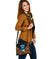 Dolphin Brown Leather Pattern Shoulder Handbag - Shoulder Handbag Pet Teezalo